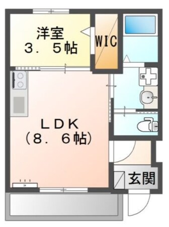 ジュルズールーの物件間取画像